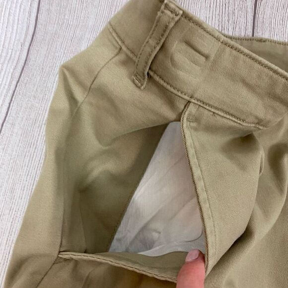 St John’s Bay men 52 regular New cotton blend comfort stretch cargo shorts tan - Picture 3 of 10